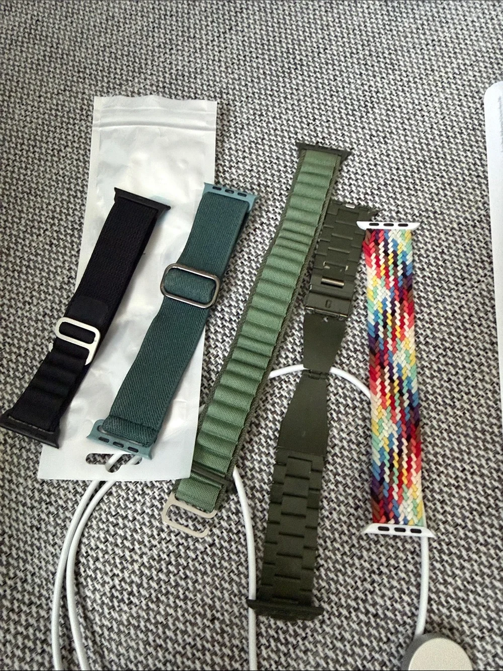Apple Watch Series 7 Green with Multiple Bands